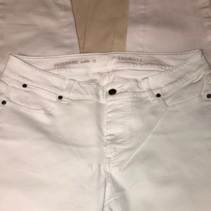Talbots Signature ankle jeans